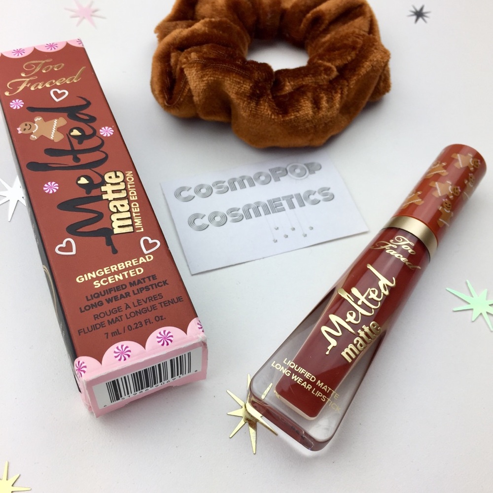 Too Faced Gingerbread Girl Lippie w/FREE GIFT ✨188 - Picture 8 of 8